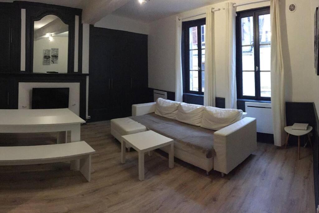 Bel Appart Au Centre-Ville Proche Gare Avec Wifi. Auxerre Exterior foto